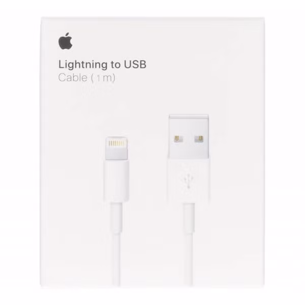 Apple Lightning naar USB-A kabel - 1 meter - Wit