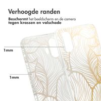 imoshion Design hoesje Nothing Phone (2) - Golden Leaves Transparant