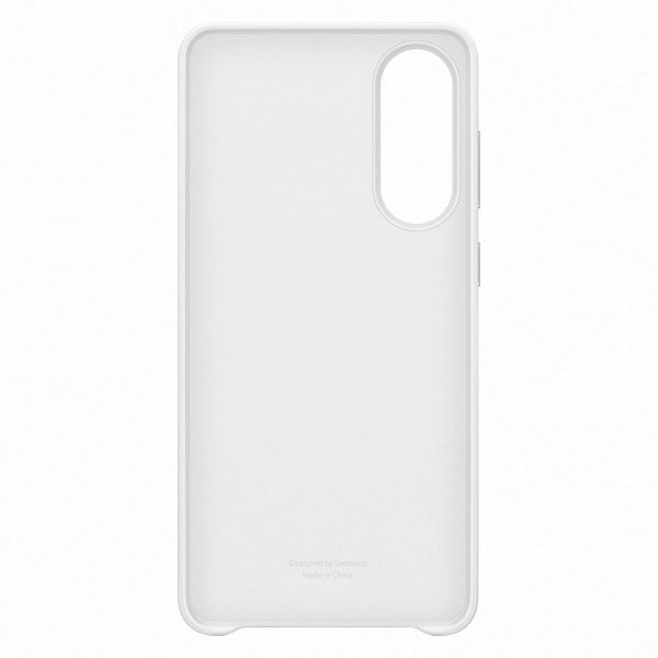 Samsung Originele KindSuit Vegan Leather Case Samsung Galaxy S25 Edge - Light Grey
