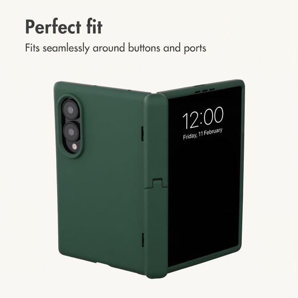 imoshion Colour Back Cover with Stand Samsung Galaxy Z Fold 8 - Dark Green