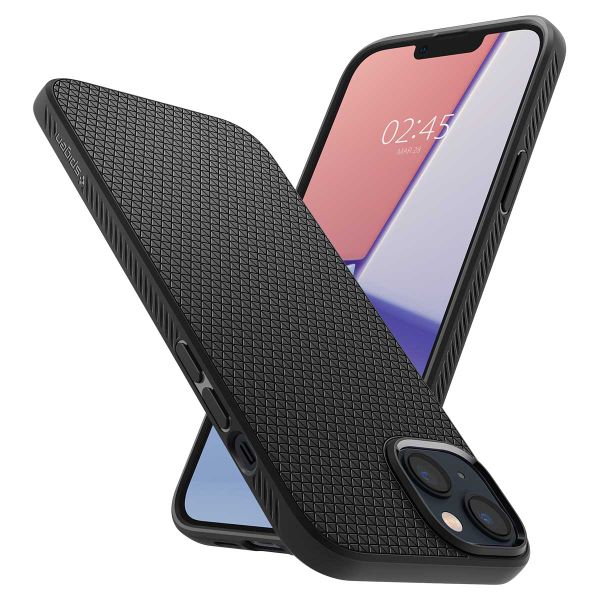 Spigen Liquid Air™ Backcover Apple iPhone 14 Pro - Zwart