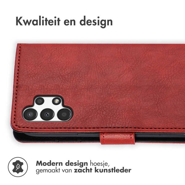 imoshion Luxe Bookcase Samsung Galaxy A13 (4G) - Rood