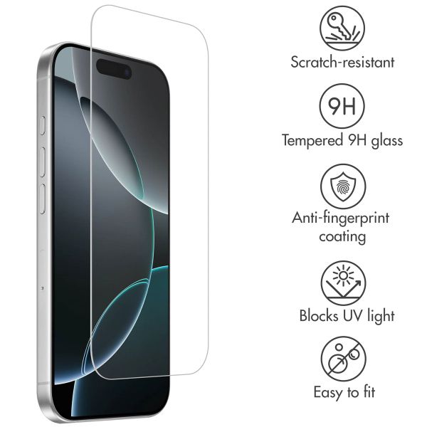 Accezz Tempered Glass Screen Protector 2-pack Apple iPhone Air