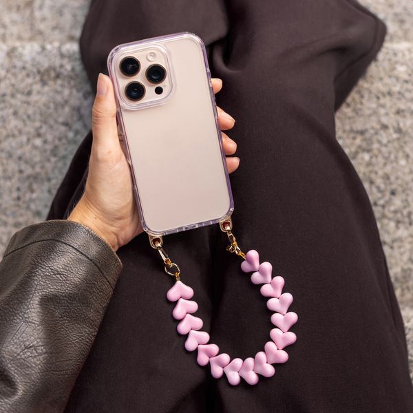 Selencia Lova Hartjes Polskoord - Cotton Candy