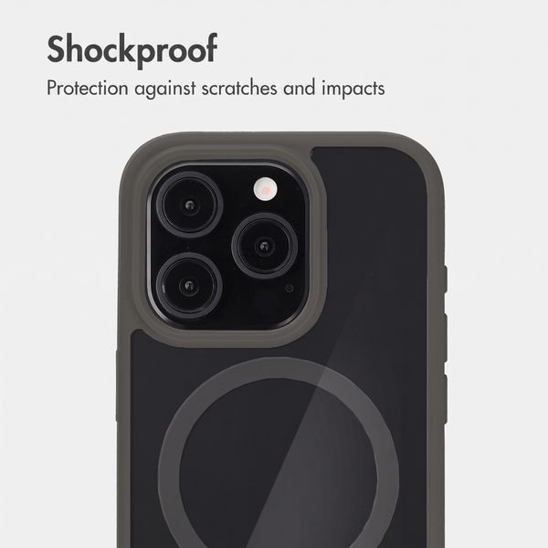 Accezz Hold Case with MagSafe Apple iPhone 15 Pro - Grey