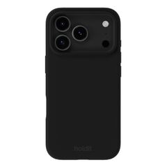 Holdit Silicone Case Apple iPhone 17 Pro - Zwart