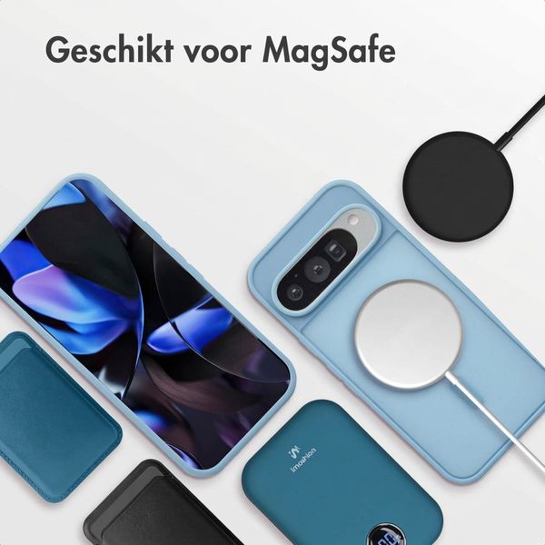 imoshion Color Guard Backcover met MagSafe Google Pixel 9 / 9 Pro / 10 / 10 Pro - Lichtblauw