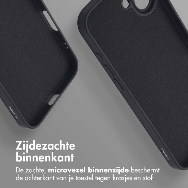 imoshion Color Backcover met MagSafe Apple iPhone 16 Plus - Zwart