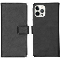 imoshion Luxe Bookcase Apple iPhone 12 Pro Max - Zwart