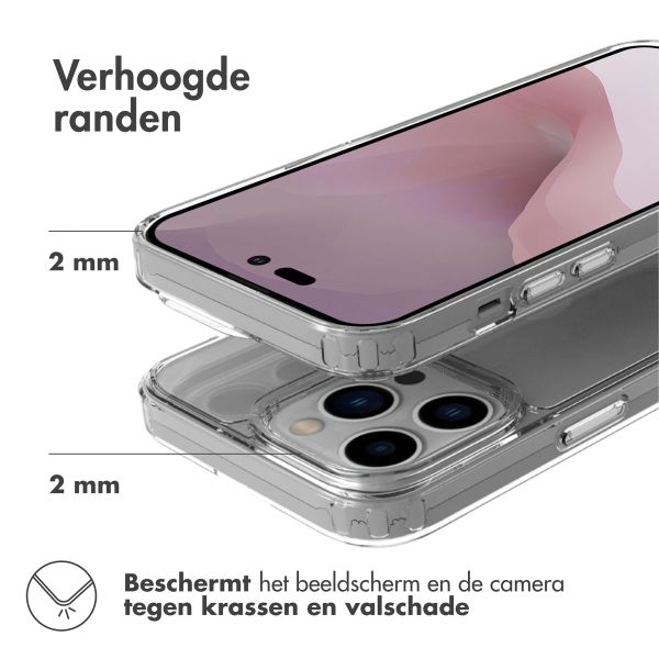 Accezz Xtreme Impact Backcover Apple iPhone 14 Pro - Transparant