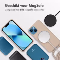 imoshion Color Backcover met afneembaar koord MagSafe Apple iPhone 13 - Nude