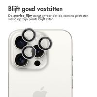 imoshion 2 Pack Camera lens protector Apple iPhone 15 Pro / 15 Pro Max - White Titanium
