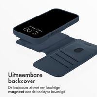 Accezz Leather Bookcase 2-in-1 met MagSafe Apple iPhone 18 Pro Max / 17 Pro Max - Nightfall Blue