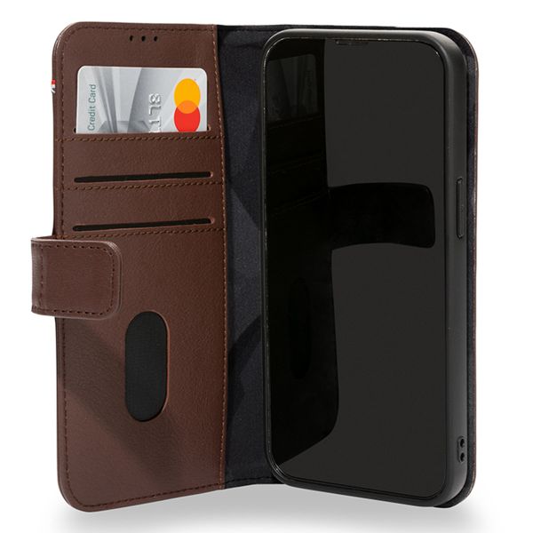 Decoded 2 in 1 Leather Detachable Wallet iPhone 13 - Bruin