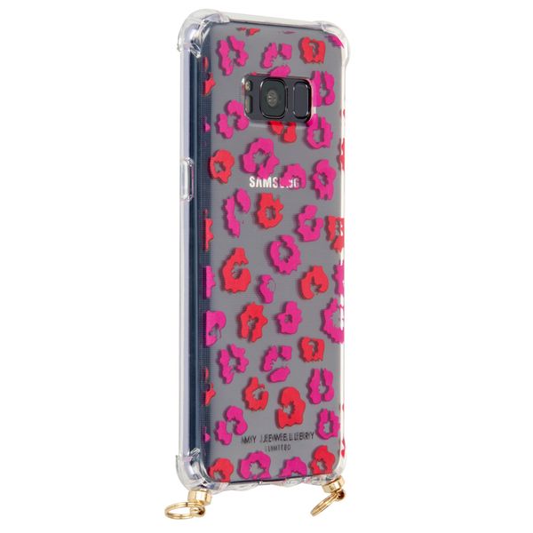 My Jewellery Design Softcase Koordhoesje Samsung Galaxy S8 - Leopard