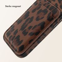 Selencia Sabi Pashouder met MagSafe - Mocha Brown