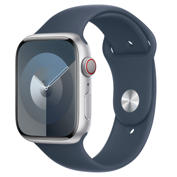 Apple 3 Pack Sport Band voor de Apple Watch | 44/45/46/49 mm - Maat S/M - Winter Blue/ Storm Blue/ Midnight