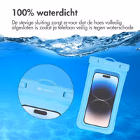 imoshion Universele waterproof pouch - Waterdichte telefoonhoes - Lichtblauw