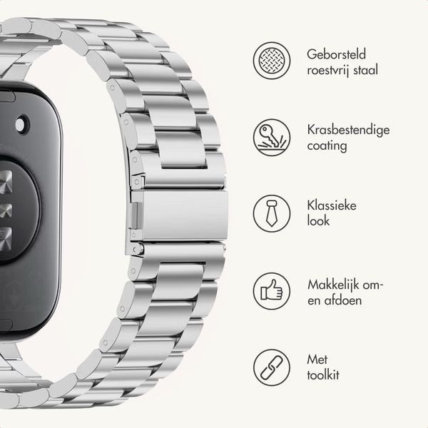 imoshion Stalen bandje Samsung Galaxy Fit 3 - Zilver