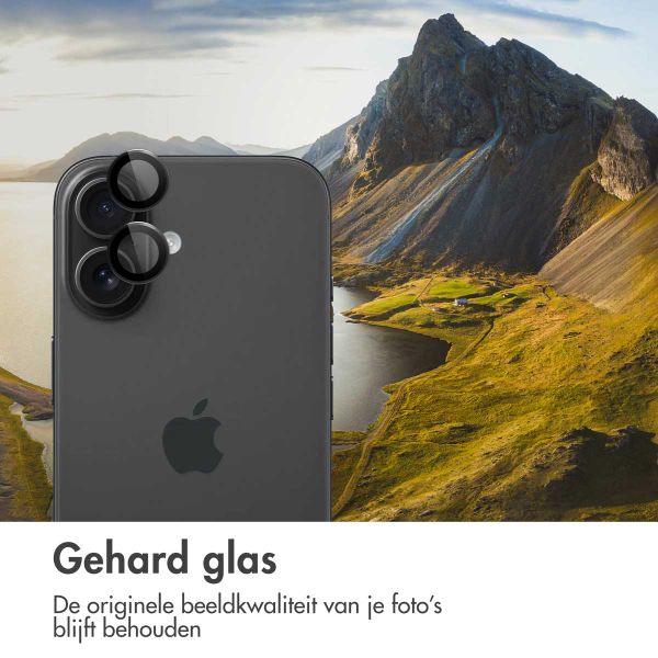 imoshion 2 Pack Camera lens protector Apple iPhone 17 / 16 / 16 Plus - Zwart
