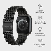 Burga Steel strap Apple Watch | 38/40/41/42 mm - Black