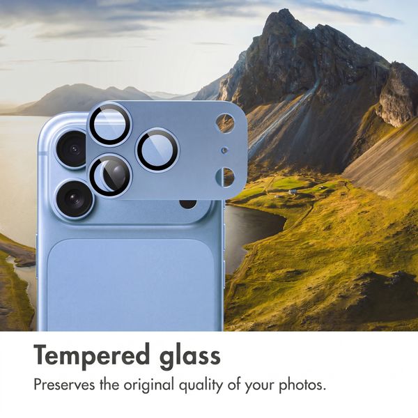 imoshion Camera Protector Glass 2-pack Apple iPhone 18 Pro / 17 Pro - Light Blue