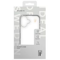 iDeal of Sweden Clear Case Apple iPhone 16 - Transparant