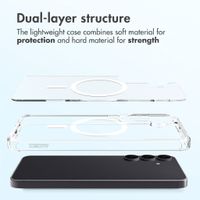 Accezz Xtreme Impact Back Cover with MagSafe Samsung Galaxy S26 FE - Transparent