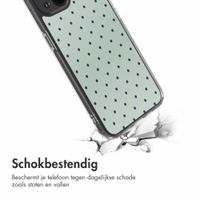 imoshion Design hoesje Apple iPhone 13 - Polka Dot Mintgroen