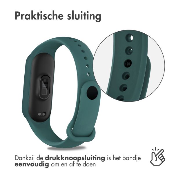 imoshion Siliconen bandje Xiaomi Mi Band 5 / 6 - Donkergroen