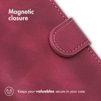 imoshion Bookcase with Strap Samsung Galaxy S26 - Red
