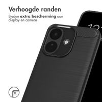 imoshion Brushed Backcover Xiaomi Redmi Note 17 Pro - Zwart