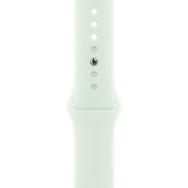 Apple Sport Band Apple Watch Series 1 t/m 9 / SE (38/40/41 mm) | Series 10 / 11 (42 mm) - Maat S/M - Soft Mint