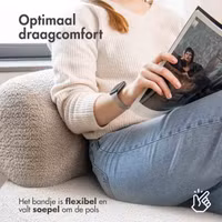 imoshion Milanees vouwbandje Apple Watch Series 1 t/m 9 / SE (38/40/41 mm) | Series 10 / 11 (42 mm) - Zilver