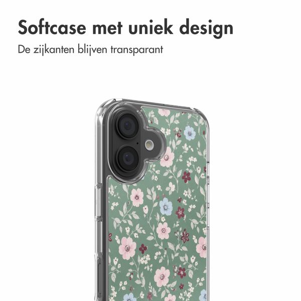 imoshion Design hoesje Apple iPhone 16 - Flower Fields