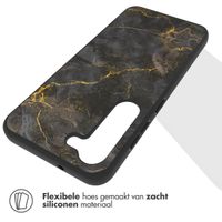 imoshion Design hoesje Samsung Galaxy S23 Plus - Black Marble