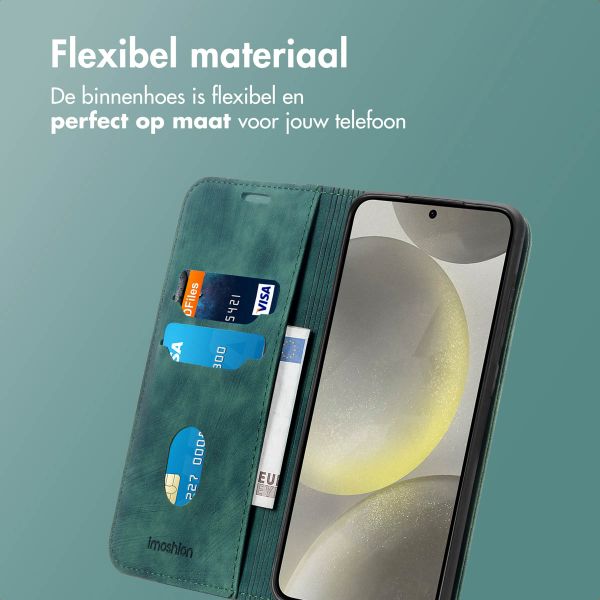 imoshion Slim Bookcase Samsung Galaxy S24 / S25 - Groen