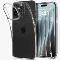 Spigen Liquid Crystal Backcover Apple iPhone 15 Pro Max - Transparant