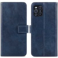 imoshion Luxe Bookcase Oppo Find X3 Pro 5G - Donkerblauw