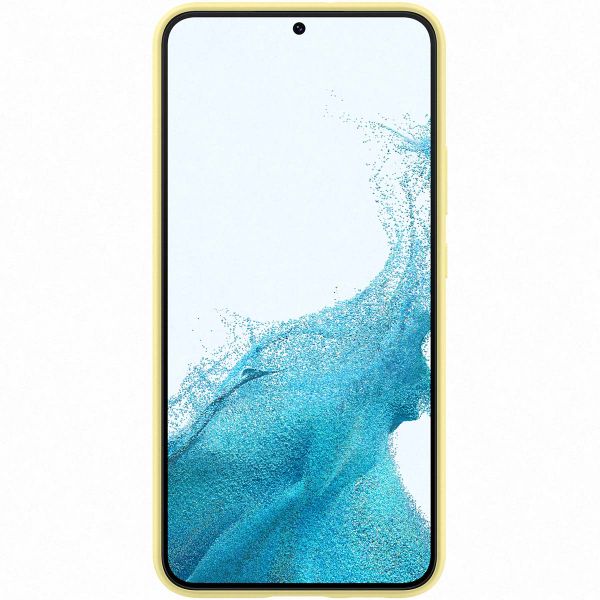 Samsung Originele Silicone Backcover Galaxy S22 Plus - Yellow