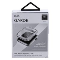 Uniq Garde Hybrid Watch Case met screenprotector Apple Watch 4-6 / SE - 44 mm - Dove (Clear)