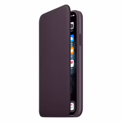 Apple Leather Folio Bookcase Apple iPhone 11 Pro Max - Aubergine
