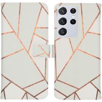 imoshion Design Softcase Bookcase Samsung Galaxy S21 Ultra