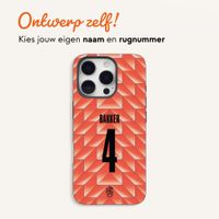 Ontwerp je eigen Nederlands Elftal Backcover Apple iPhone 16 Pro - Nederlands Elftal '88