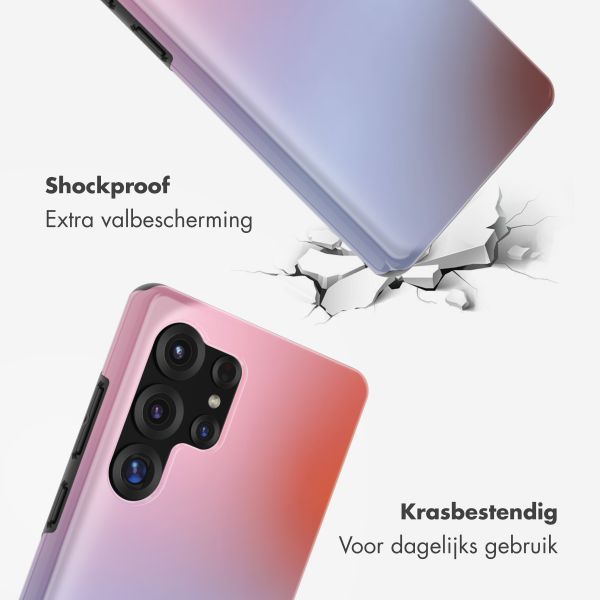 Selencia Vivid Backcover Samsung Galaxy S25 Ultra - Gradient Soft Blush