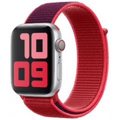 Apple Sport Loop Band Apple Watch Series 1 t/m 9 / SE (38/40/41 mm) | Series 10 (42 mm) - Red