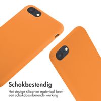 imoshion Siliconen hoesje met koord iPhone SE (2022 / 2020) / 8 / 7 - Oranje