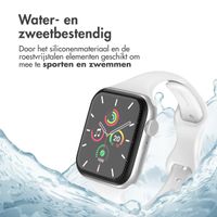 imoshion Slim siliconen bandje Apple Watch Series 1 t/m 11 / SE / Ultra (44/45/46/49 mm) - Wit