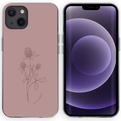 imoshion Design hoesje Apple iPhone 13 - Floral Pink