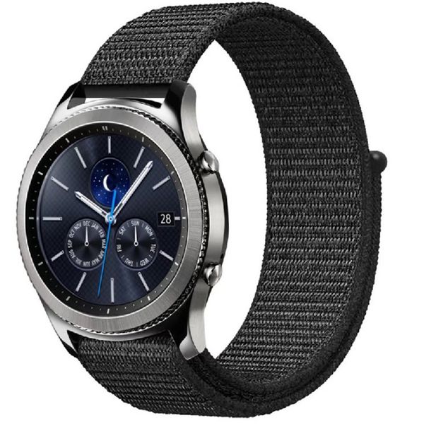 imoshion Nylon bandje Galaxy Watch 46 / Gear S3 Frontier / S3 / Watch 3 45